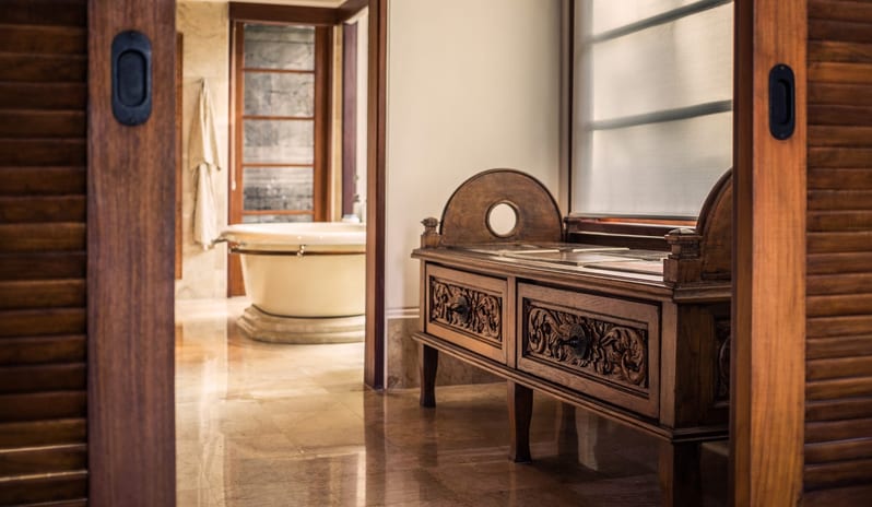 Four Seasons Jimbaran Bay - Two Bedroom Garden Villa Washroom Detail